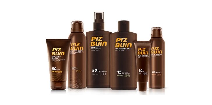 prodotti piz buin borse per congressi crema solare