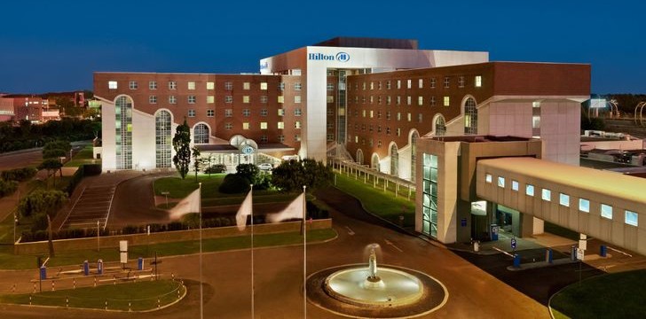 Esterno dell'Hotel Hilton