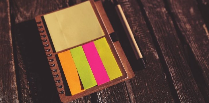 Post it colorati post it