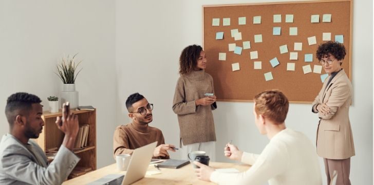 Kanban board: ottime per fare brainstorming in azienda.