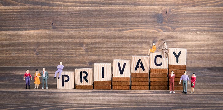 Privacy scritta