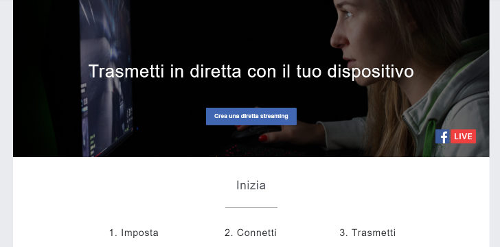 Live streaming di facebook sito facebook live straming