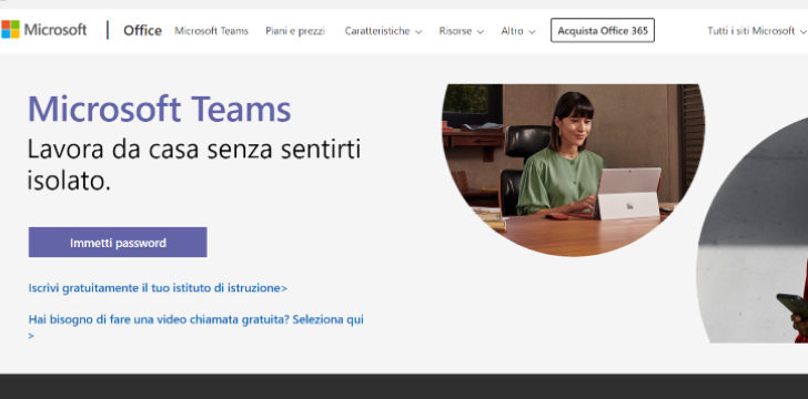 Il sito web di microsoft team sito web microsoft teams