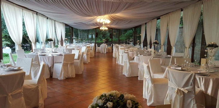 sala della Villa Borbonica La Paratella