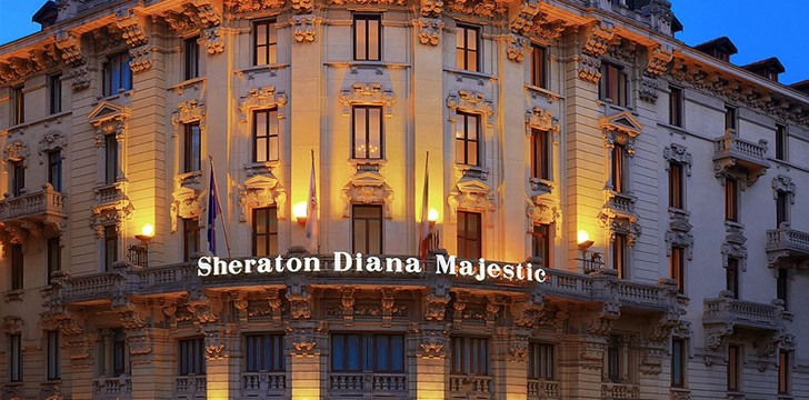 Sheraton Diana Majestic: esterno