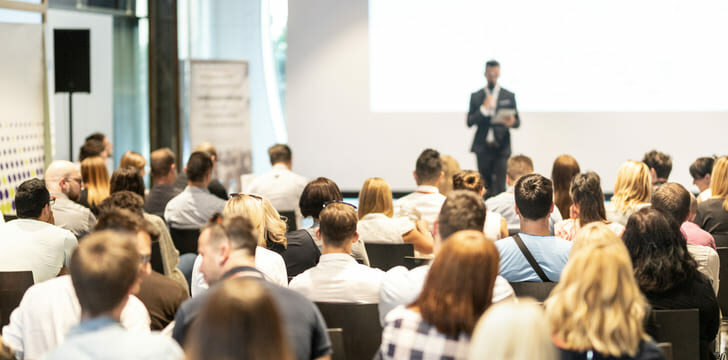 Aula per corso di formazione