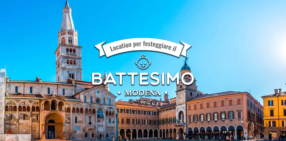 Le migliori location per feste di battesimo a Modena