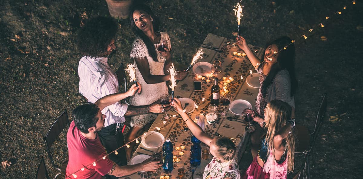 Come organizzare una festa estiva quando fa molto caldo