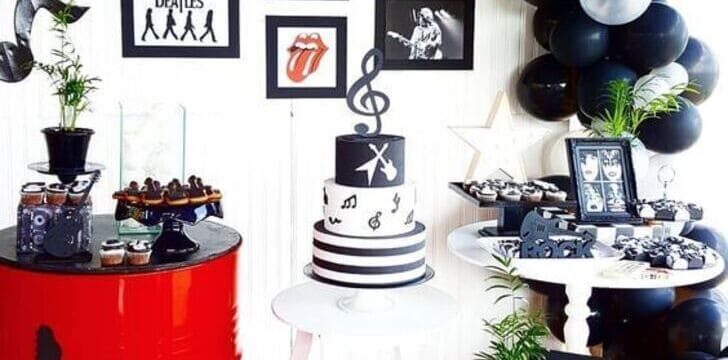 Torte per feste di compleanno: idea musicale