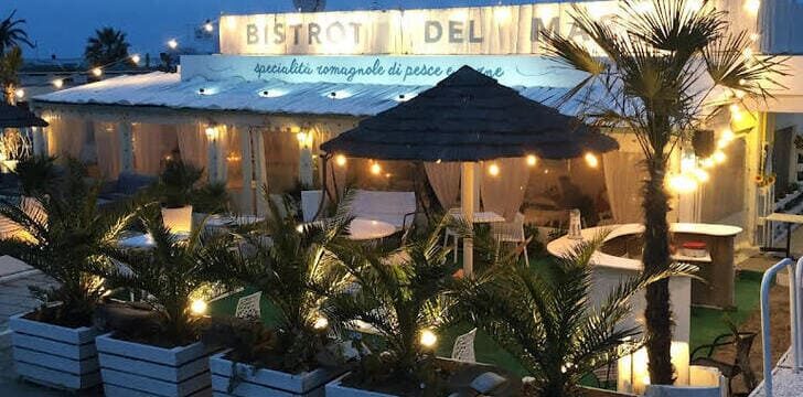 location per un anniversario a Rimini: Bistrot Del Mare