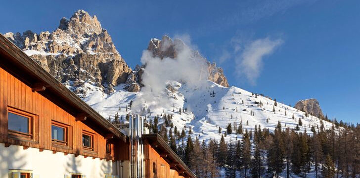 Hotel Cortina Passo Tre Croci: panorama
