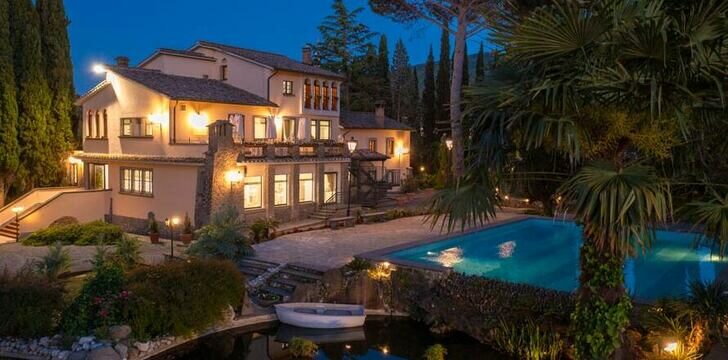 Ristorante Villa Giulia per eventi nella natura a Viterbo