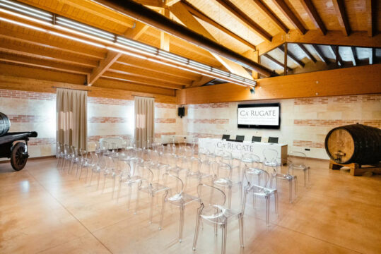 Sala ricevimento Ca Rugate per Team Building