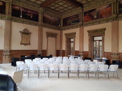 sale meeting e location eventi Reggio Emilia - Salone Tirelli - Becquerel Electric sale meeting e location eventi Reggio Emilia - Salone Tirelli - Becquerel Electric