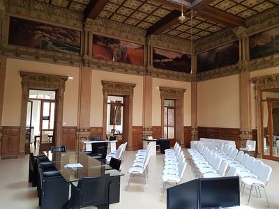 sale meeting e location eventi Reggio Emilia - Salone Tirelli - Becquerel Electric sale meeting e location eventi Reggio Emilia - Salone Tirelli - Becquerel Electric
